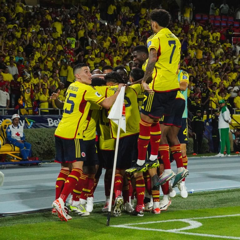 Reviva el gol de Santos Borré con el que Colombia le ganó a Venezuela