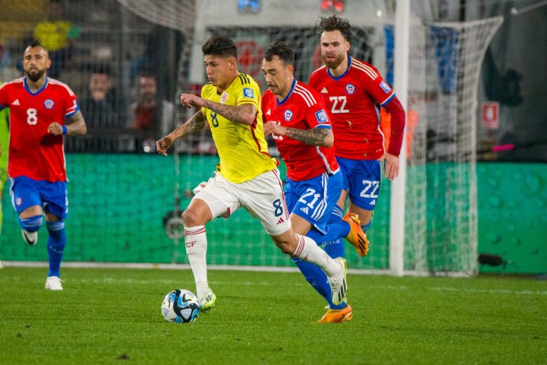 Selección Colombia empató en su visita a Chile