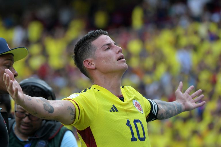Video: Vea el golazo de James con Colombia frente a Uruguay