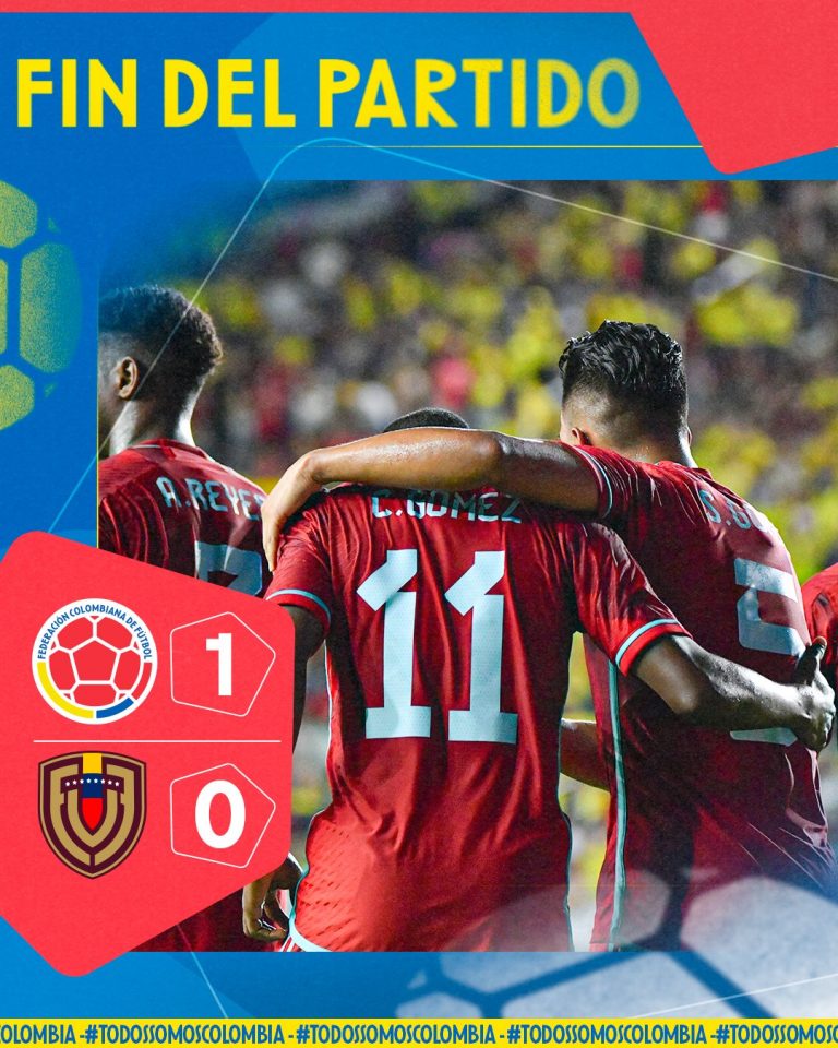 Colombia supera a Venezuela y extiende su invicto