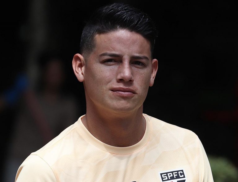 James Rodríguez volvió a los entrenamientos con São Paulo
