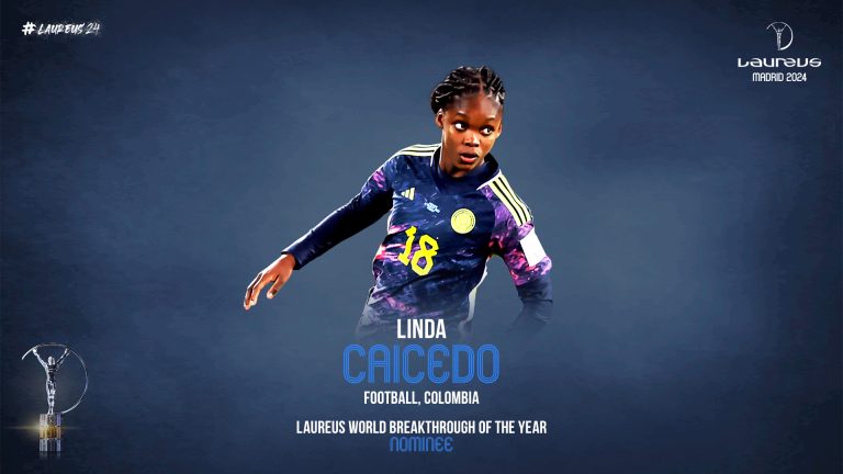 Linda Caicedo recibe nominación a los Premios Laureus