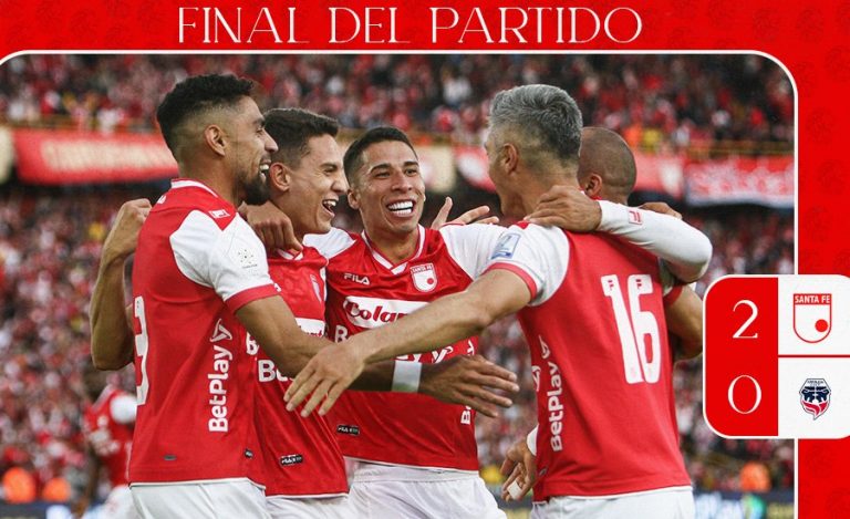 Santa Fe supera a Fortaleza y sigue ilusionando a su hinchada