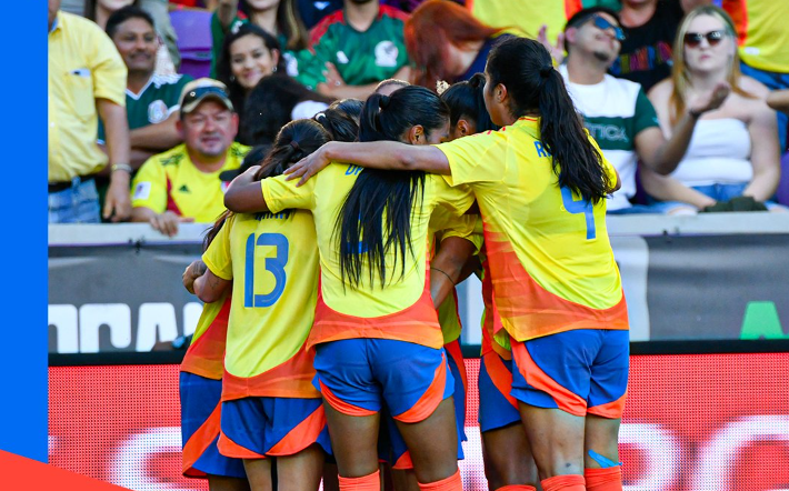 Selección Colombia femenina supera a México en amistoso