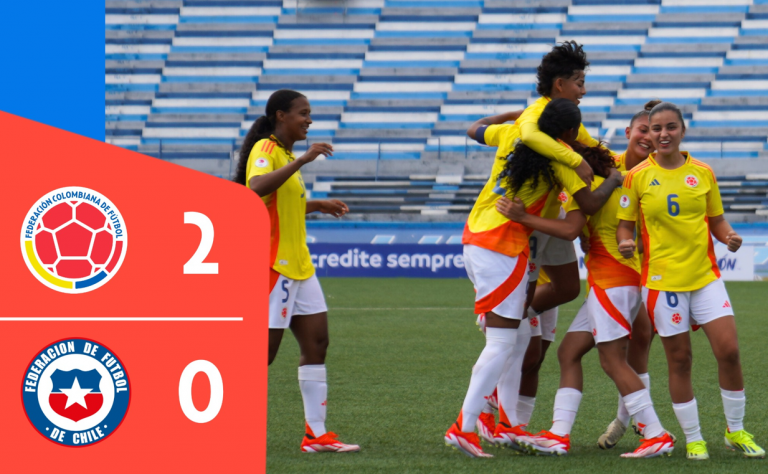 Selección Colombia femenina Sub-20 comenzó el Sudamericano con triunfo