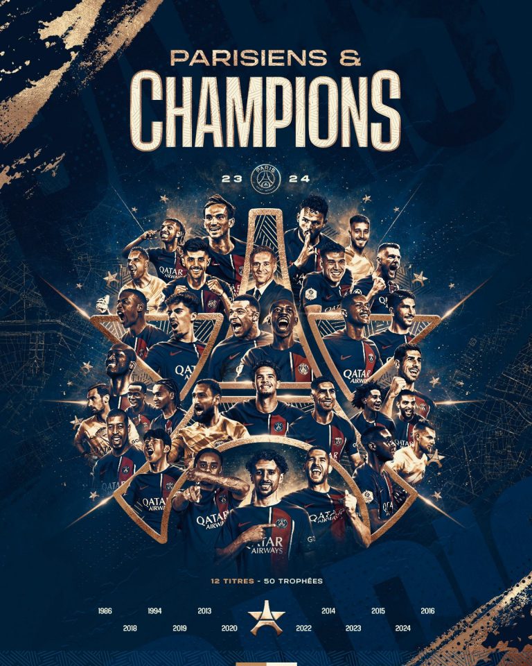 PSG, campeón anticipado en Francia