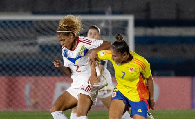 Colombia golea a Venezuela y marcha firme en el Sudamericano femenino Sub-20