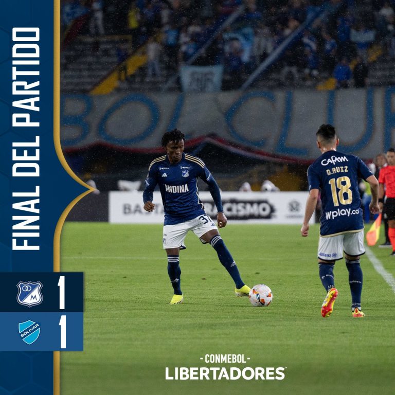 Millonarios al borde de la eliminación en la Libertadores