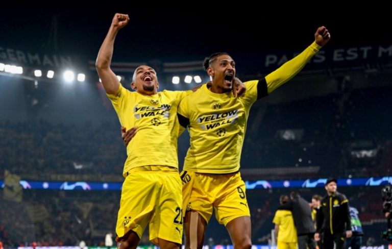 Borussia Dortmund eliminó al PSG y se clasificó a la final de la Champions