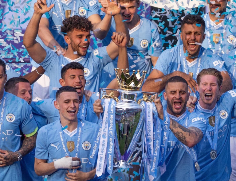Manchester City, primer tetracampeón de Inglaterra