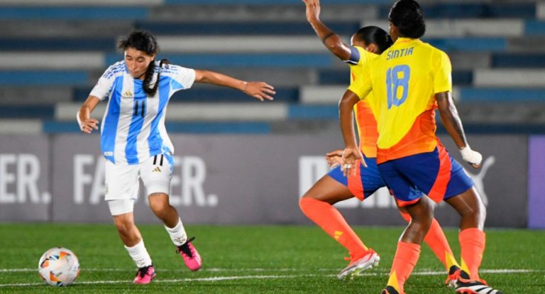 Colombia empata ante Argentina y se aleja del título