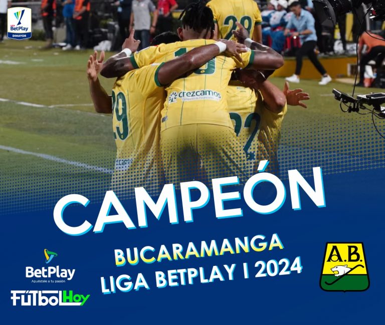 Bucaramanga vence a Santa Fe y es el nuevo campeón de la Liga BetPlay