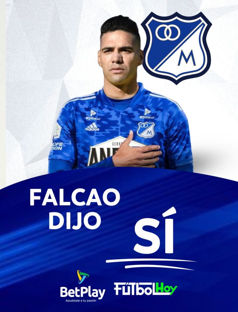 Histórico: Falcao es nuevo jugador de Millonarios