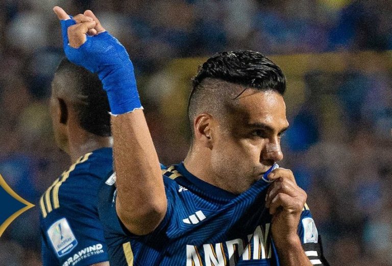 Video: Así fue el primer gol de Falcao con Millonarios