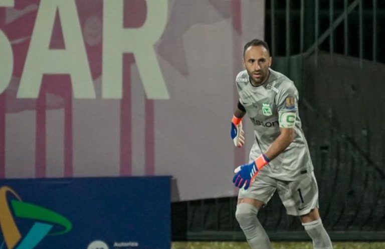 David Ospina será baja en la Selección Colombia para la doble fecha Eliminatoria de octubre