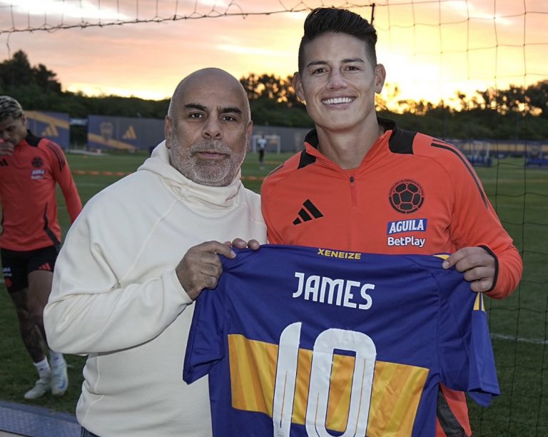 Chicho Serna: “Que James se venga para Boca, acá lo vamos a querer”