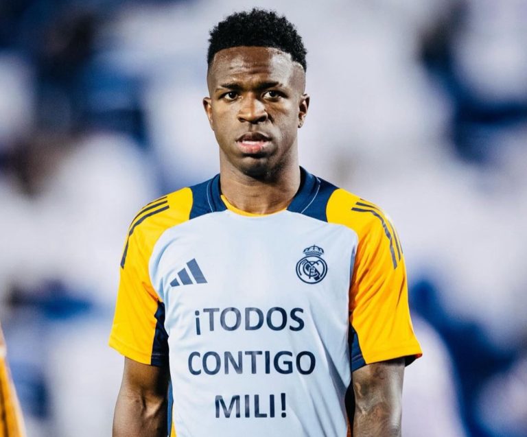 Dura baja en Real Madrid ante Liverpool: Vinicius lesionado