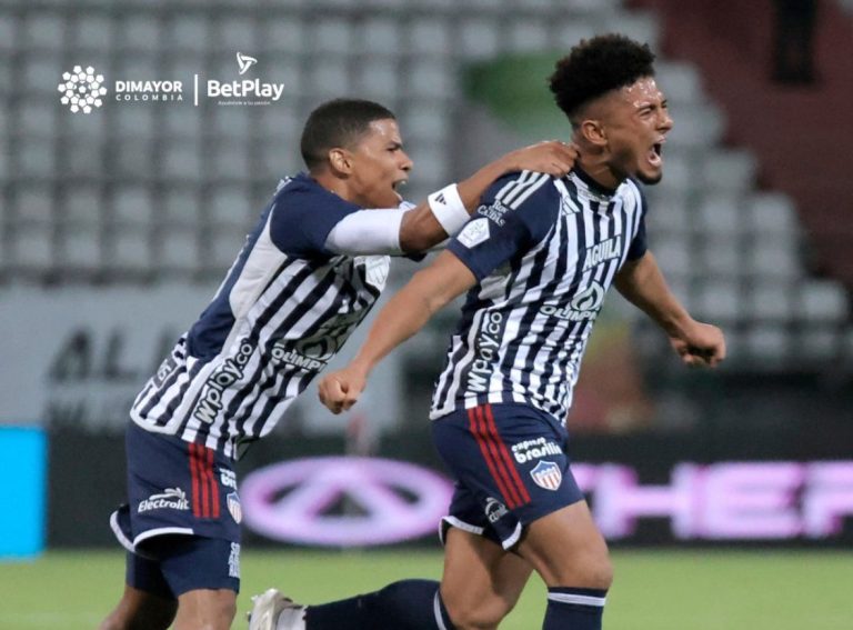 Junior se lleva un punto agónico en su visita a Once Caldas
