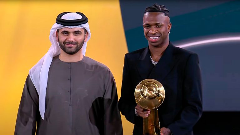 Vinicius Jr y Aitana Bonmatí, los mejores del año en los Globe Soccer