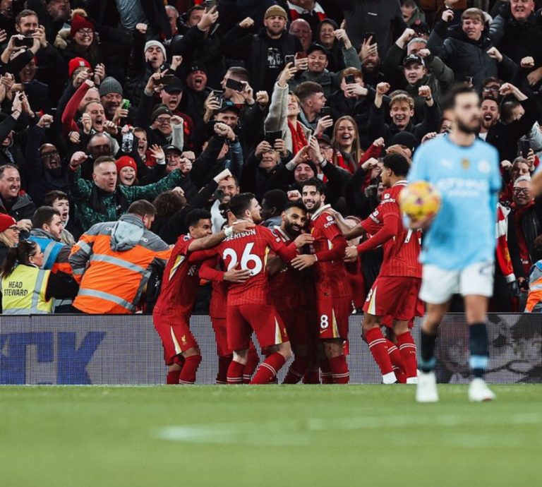 Liverpool aumenta crisis del City: siete partidos sin ganar