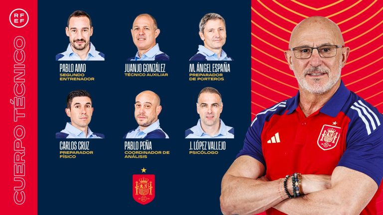 Luis de la Fuente renovó como DT de España