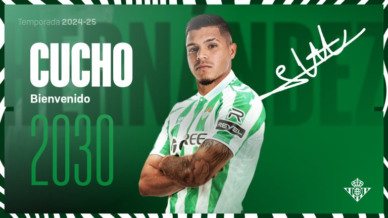 Cucho Hernández, nuevo jugador de Real Betis de España