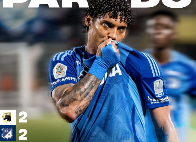 Millonarios dejó ir la victoria ante Llaneros sobre el final