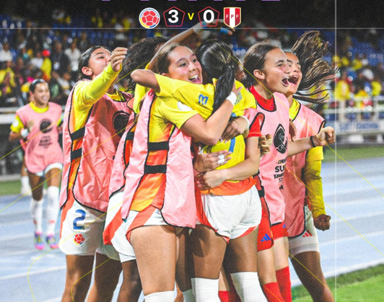 Colombia logra su primera victoria en el hexagonal del Sudamericano Sub-17 Femenino