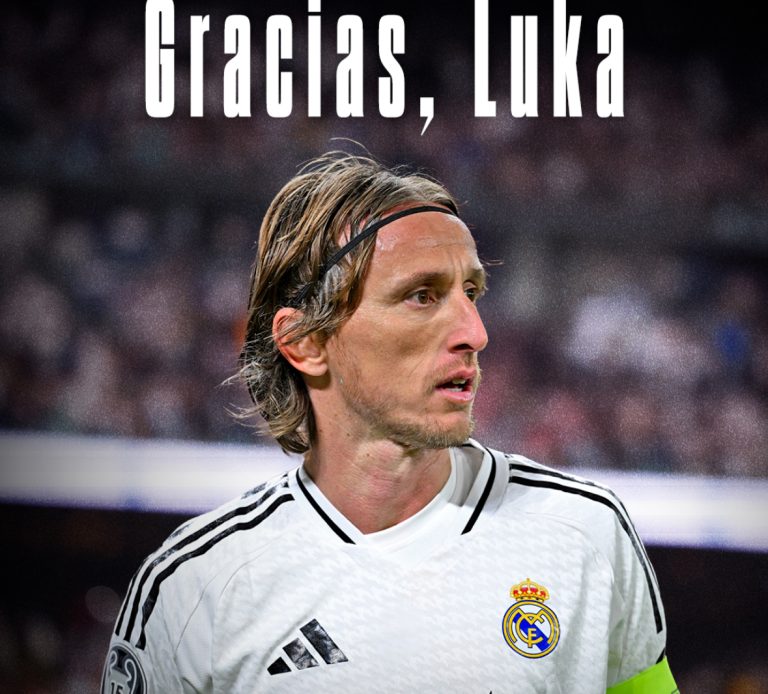 Modric anuncia su salida del Real Madrid