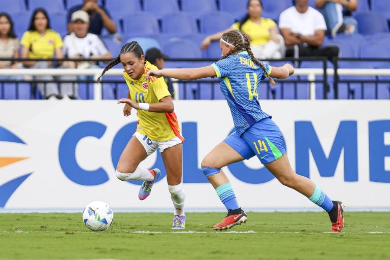 Colombia cerró el Sudamericano Sub 17 Femenino con derrota ante Brasil