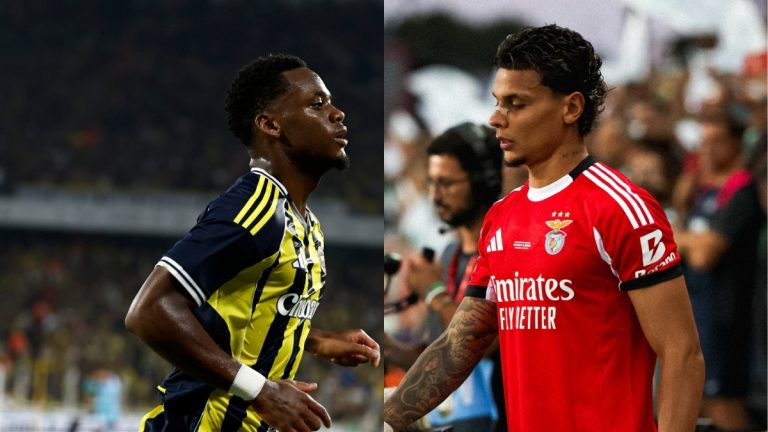 Jhon Durán y Richard Ríos se miden por un cupo a la fase de liga de la Champions League