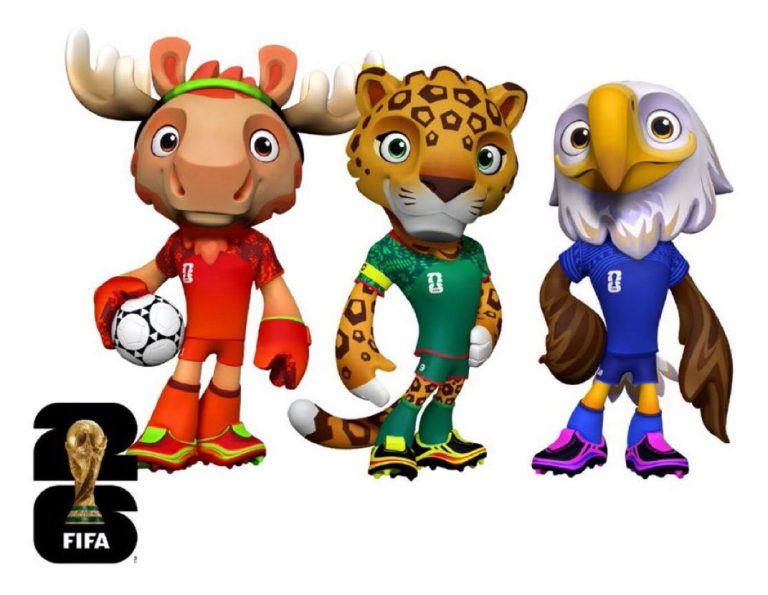 Maple, Zayu y Clutch, las mascotas del Mundial 2026