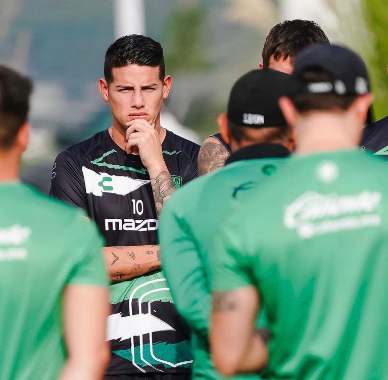 Nuevo DT de León reveló lo que le dijo James en su primera charla