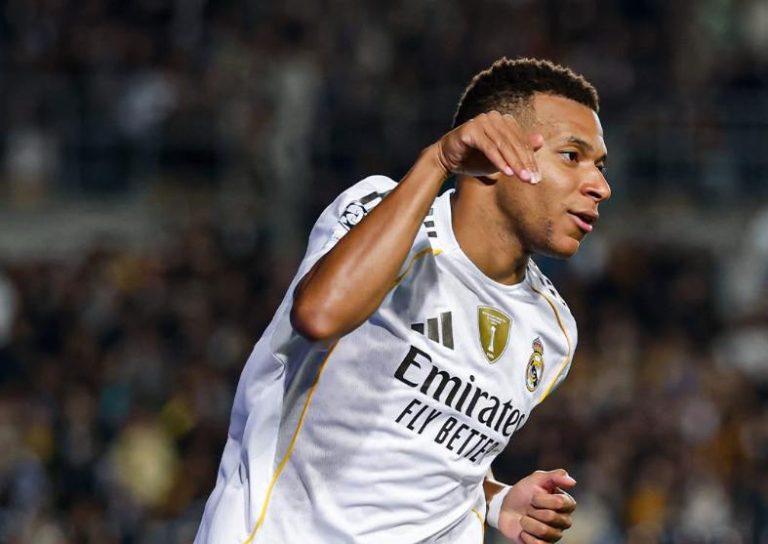 Hat trick de Mbappé para el triunfo de Real Madrid en Kazajistán por Champions League