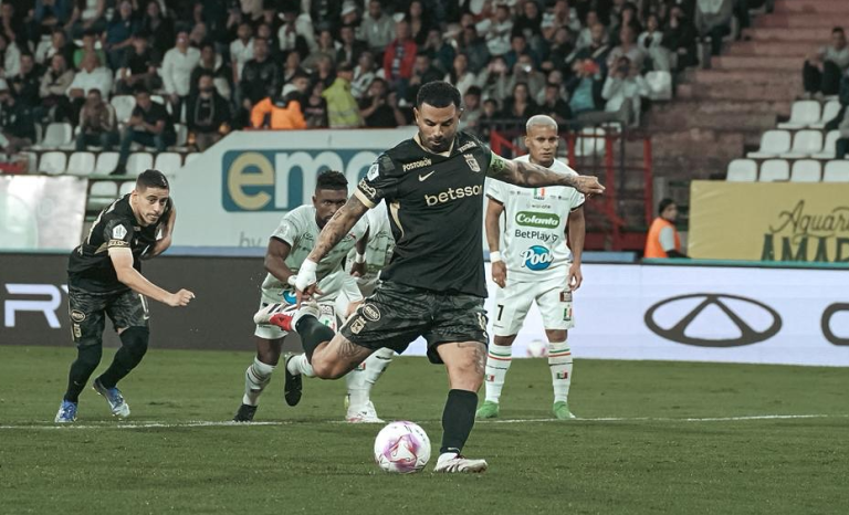 Nacional venció a Once Caldas en la ida de cuartos de final por Copa