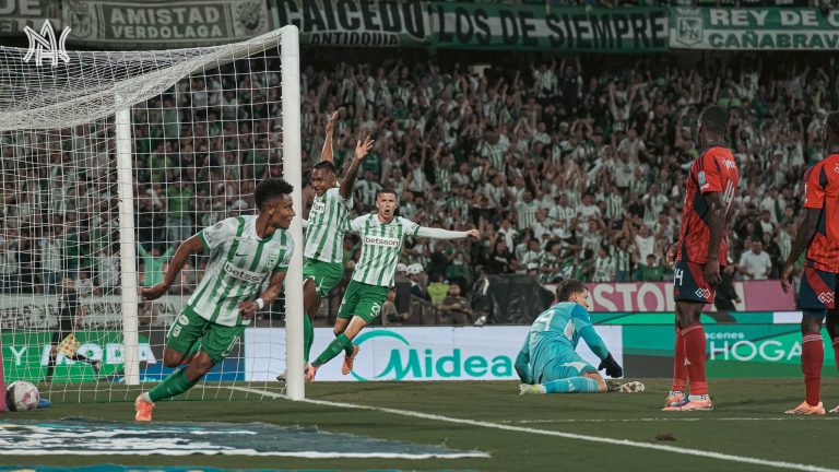 Nacional dominó el clásico ante DIM y clasificó a cuadrangulares de la Liga BetPlay