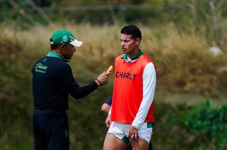 Renovación de James Rodríguez con León estaría estancada