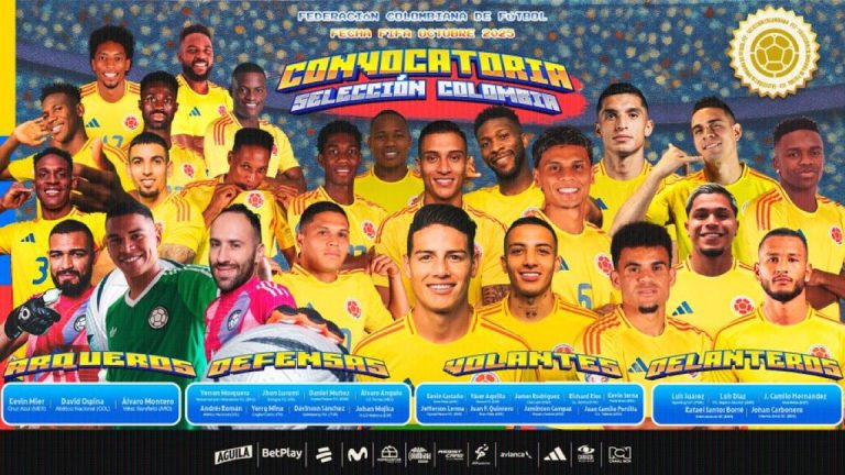Convocatoria de Selección Colombia para amistosos ante México y Canadá
