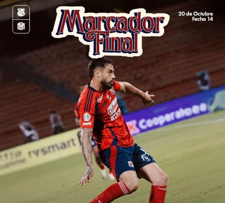 Santa Fe y Medellín igualaron y aplazaron deberes en Liga BetPlay