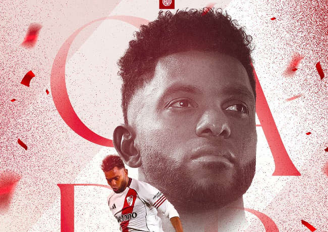 Miguel Borja sale de River Plate: Así lo despidió el equipo