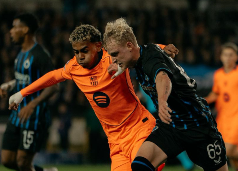 Barcelona y Brujas igualaron con polémica al final: Resultados de la fecha por Champions