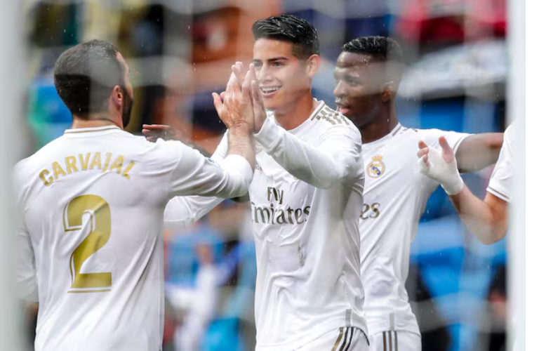 Dani Carvajal elogia la zurda de James Rodríguez