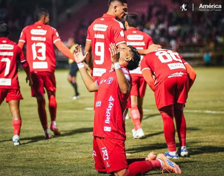 América se metió a ‘los ocho’ y apretó la tabla de la Liga BetPlay