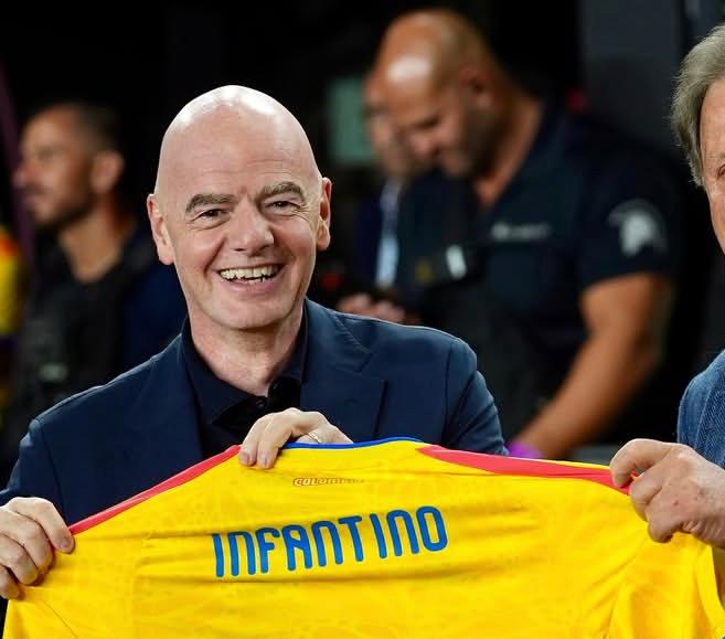 Gianni Infantino elogió a la Selección Colombia: "Uno de los favoritos del Mundial, seguro"