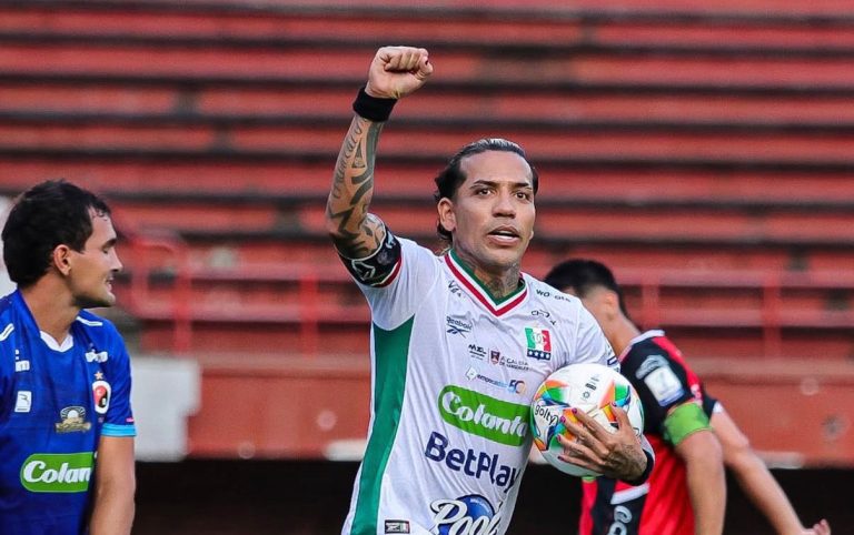 Dayro Moreno conduce al Once Caldas a la remontada sobre Cúcuta