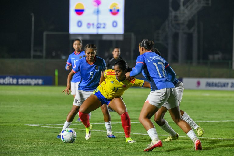 Colombia inicia con derrota su camino en el hexagonal final del Sudamericano Femenino Sub-20