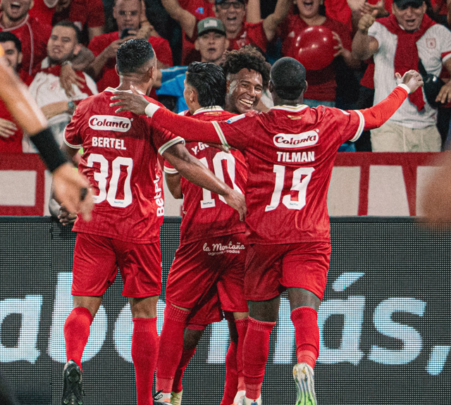 América celebró su cumpleaños 99 derrotando a Santa Fe