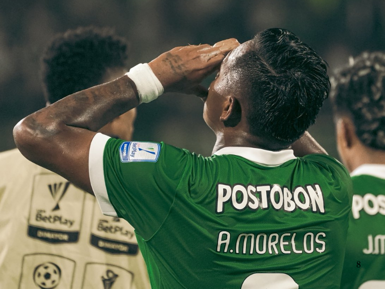 Atlético Nacional vence a Fortaleza de la mano de Alfredo Morelos