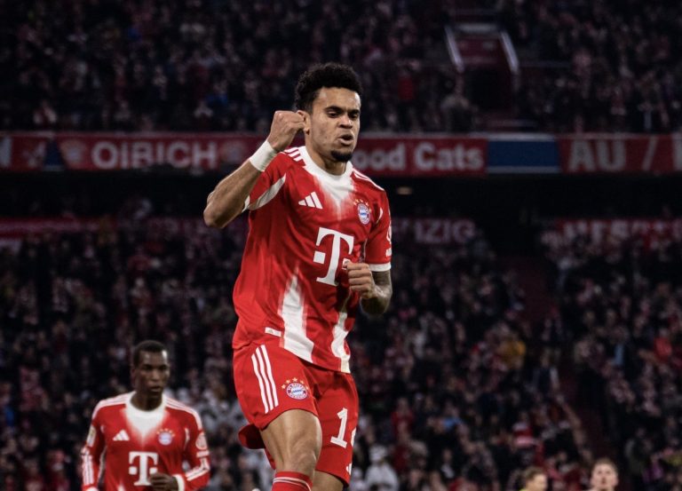 Luis Díaz, figura en victoria del Bayern Múnich: golazo y asistencia