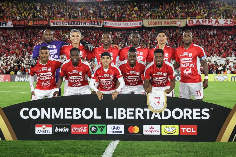 Santa Fe decepciona en El Campín ante Peñarol en Copa Libertadores